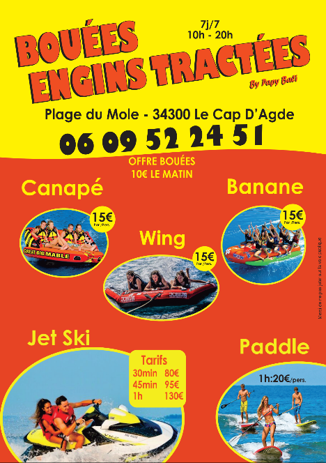 Flyer plage du Mole 2024